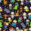 Rugrats On Dots Cotton Lycra