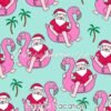 Santa’s Vacation Cotton Lycra