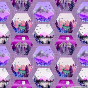 Scenic Wilderness Cotton Lycra