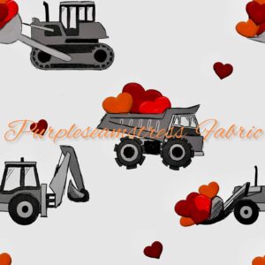 Scooped Up By Love Valentine's Cotton Lycra