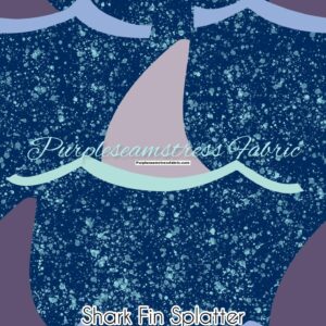 Shark Fin Splatter Cotton Lycra