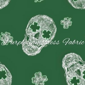 Skulls & Clovers Cotton Lycra