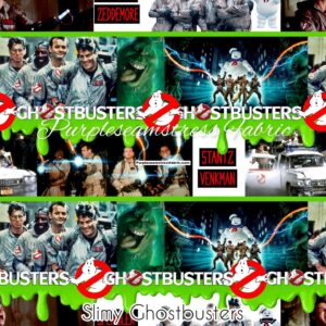 Slimy Ghostbusters Cotton Lycra