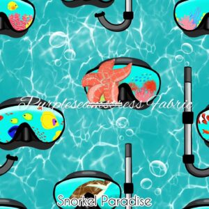 Snorkel Paradise Cotton Lycra