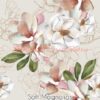 Soft Magnolias Cotton Lycra