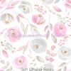 Soft Whisper Roses Cotton Lycra