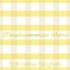 Soft Yellow Gingham Cotton Lycra
