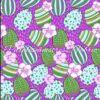 Speckled  Striped Easter Eggs Cotton Lycra
