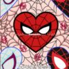 Spidey Hearts Cotton Lycra