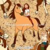 Spirit Stallion Cotton Lycra