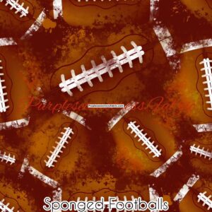 Sponged Footballs Cotton Lycra