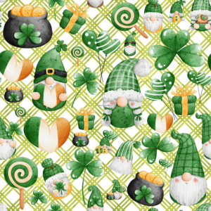 St Patty's Gnomes Cotton Lycra