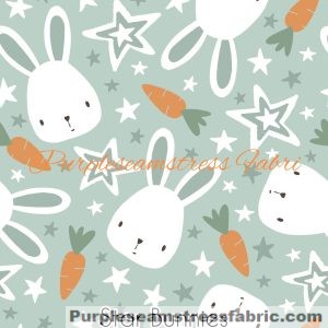 Star Bunnies - Fabric