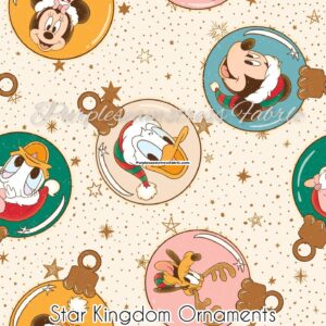 Star Kingdom Ornaments Cotton Lycra