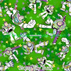 Starry Sky Buzz Cotton Lycra