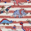 Stars & Stripes Dinos Cotton Lycra