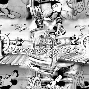 Steamboat Mouse Cotton Lycra