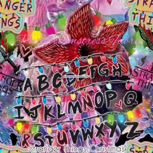 Stranger Things Christmas Cotton Lycra