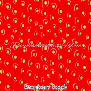 Strawberry Seeds Cotton Lycra
