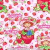 Strawberry Shortcake On Checks Cotton Lycra