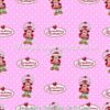 Strawberry Shortcake On Pin Dots Cotton Lycra