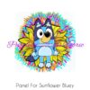 Sunflower Bluey Panel Cotton Lycra