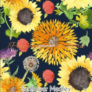 Sunflower Medley Cotton Lycra