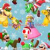 Super Plumber Christmas Cotton Lycra