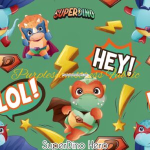 SuperDino Hero Cotton Lycra