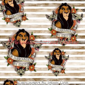 Surrounded by Idiots Cotton Lycra