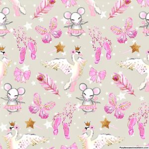 Swan Lake Cotton Lycra