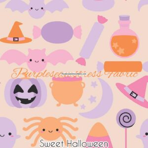 Sweet Halloween Cotton Lycra