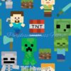 TNT Minecraft Cotton Lycra