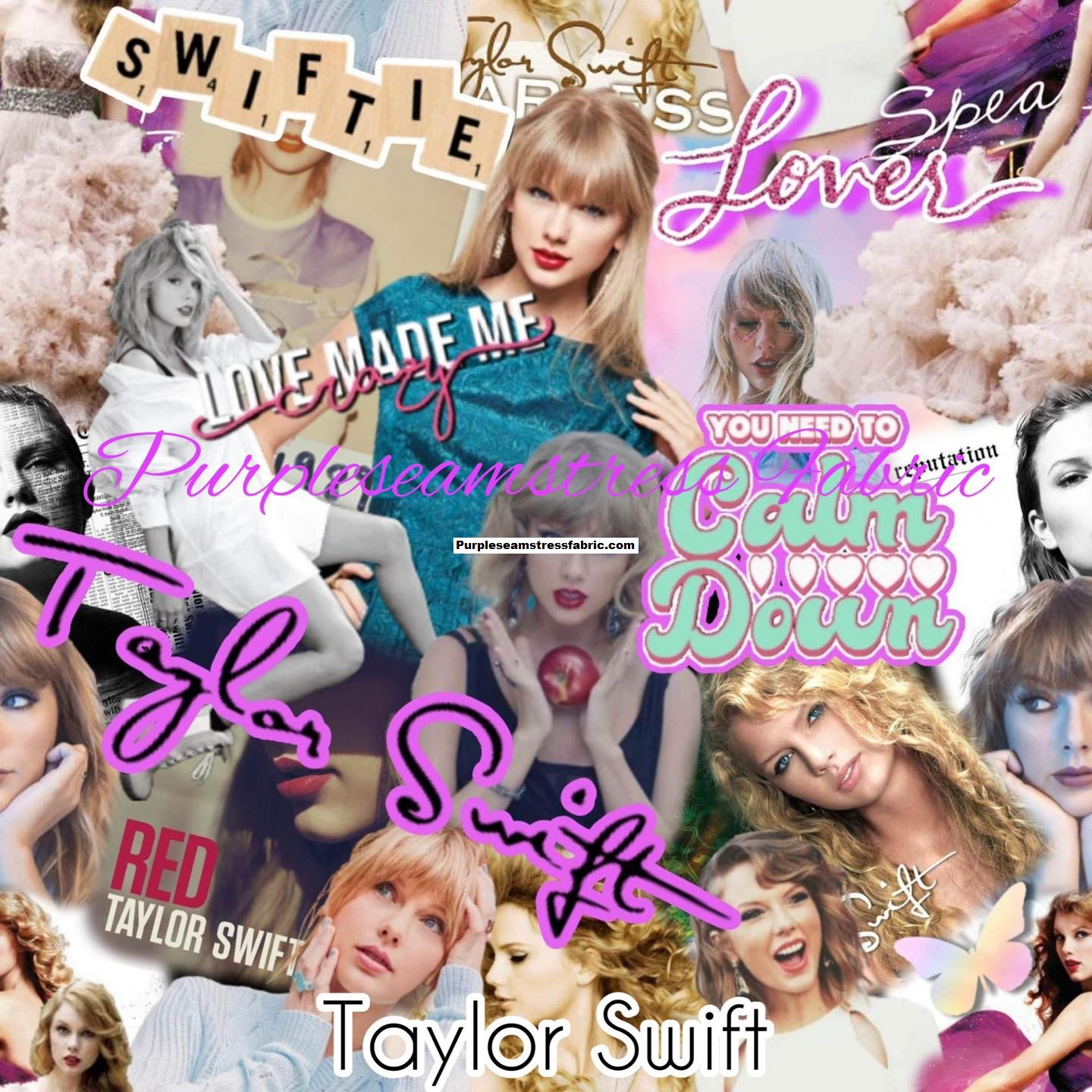 Taylor Swift – Purpleseamstress Fabric