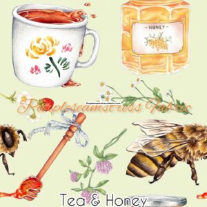 Tea & Honey Cotton Lycra