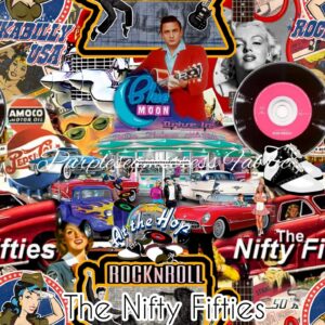 The Nifty Fifties Cotton Lycra