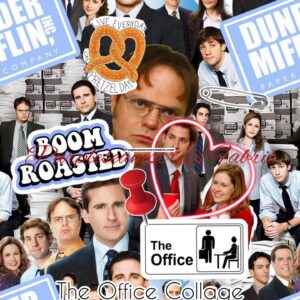 The Office Collage Cotton Lycra