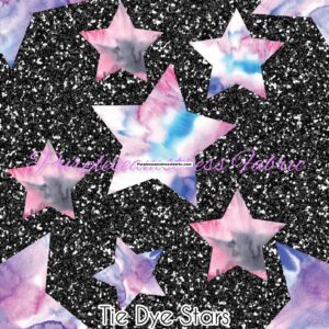 Tie Dye Hearts Cotton Lycra