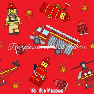 To The Rescue Lego Cotton Lycra