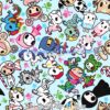 Toki Doki on Lt. Blue Cotton Lycra