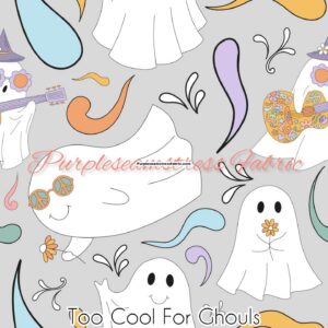 Too Cool For Ghouls Cotton Lycra