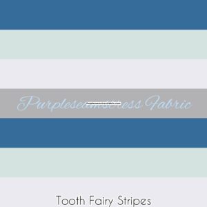 Tooth Fairy Stripes Cotton Lycra