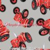 Tossed Red Tractors Cotton Lycra