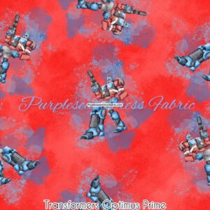 Transformers Optimus Prime Cotton Lycra