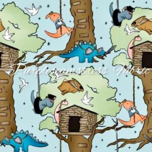 Treehouse Dinos Cotton Lycra