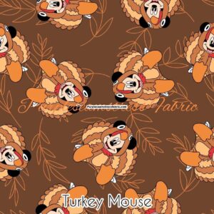 Turkey Mouse Cotton Lycra