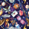 Twilight Wizardry Cotton Lycra
