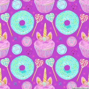Unicorn Party Treats Cotton Lycra