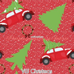 VW Christmas Cotton Lycra