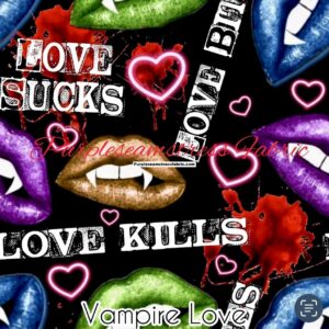 Vampire Love Cotton Lycra